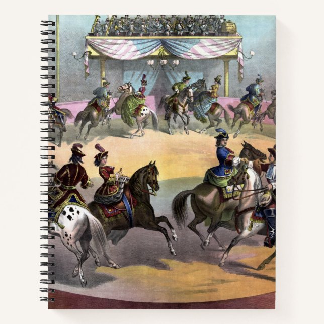 Carnet Cirque Grand Finale, Cirque 1872. (Devant)