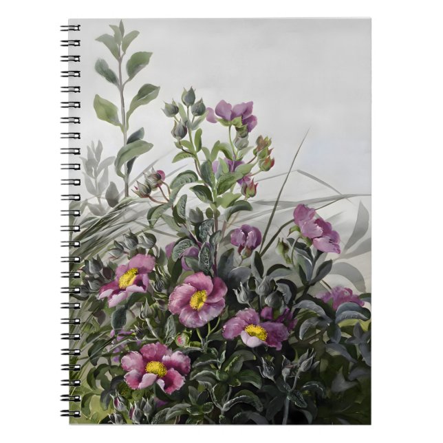 Carnet Cistus Floral Dessin, Don Valentine's (Devant)