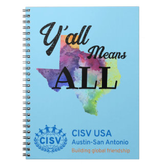 Carnet CISV Austin "Vous voulez dire tout"