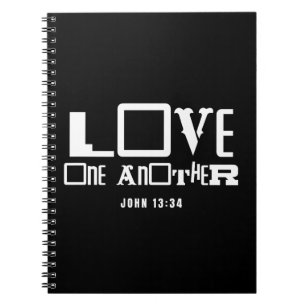 Carnet Citation biblique inspirante : Aimez-vous les uns 
