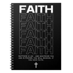 Carnet Citation Biblique sur la Foi Matthieu 21:22