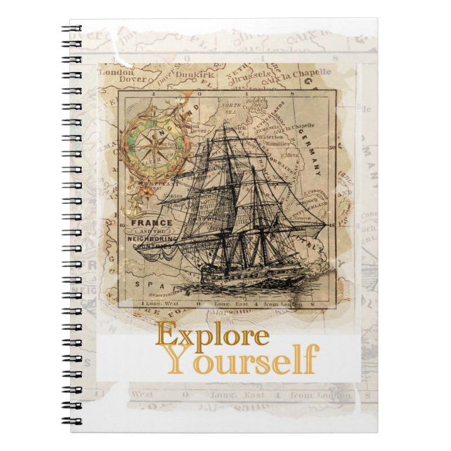 Carnet Citation d'amélioration automatique Modèle élégant (Devant)