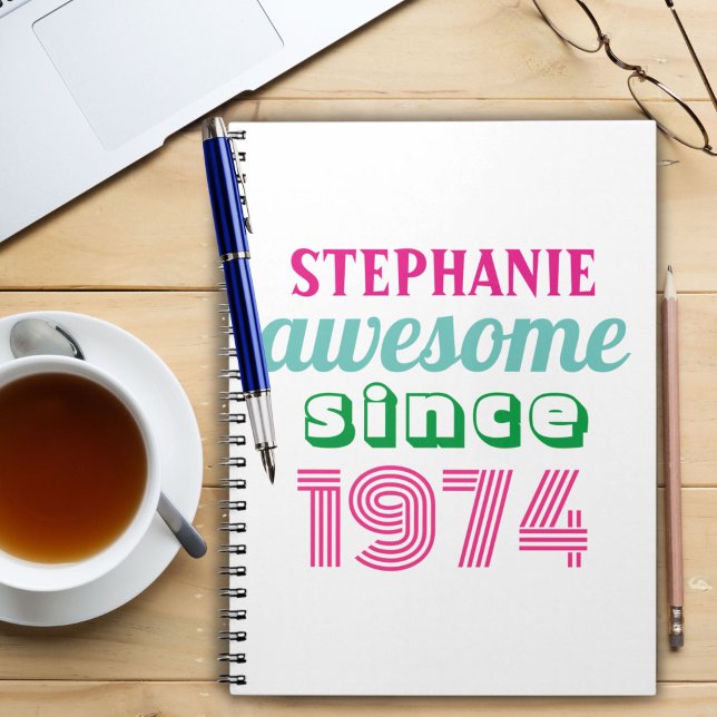 Carnet Citation de 50e anniversaire drôle personnalisée (Créateur téléchargé)