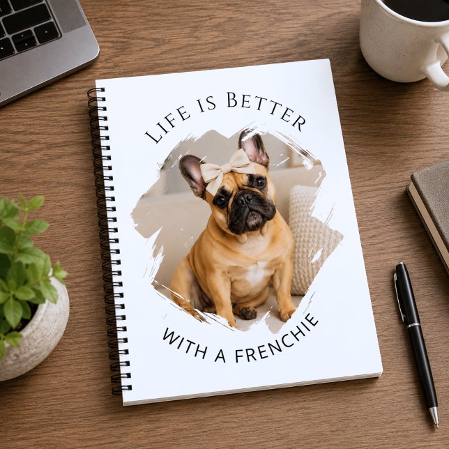 Carnet Citation de Bouledogue Français photo (Créateur téléchargé)