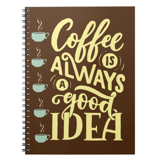 Carnet citation de café (Devant)