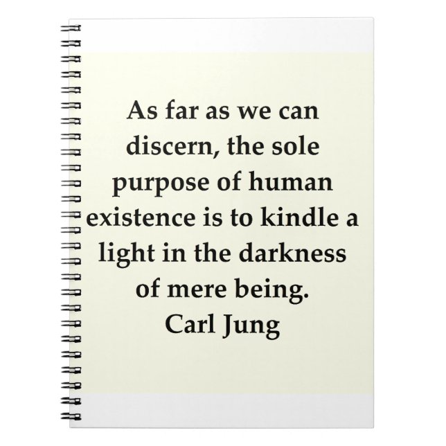 Carnet citation de Carl Jung (Devant)