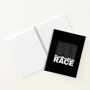 Carnet Citation de course en cours de course motivationne