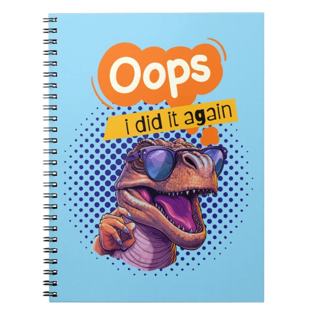 Carnet citation de dinosaure (Devant)