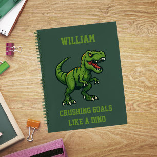 Carnet Citation de dinosaure Tyrannosaurus Rex Jurassique