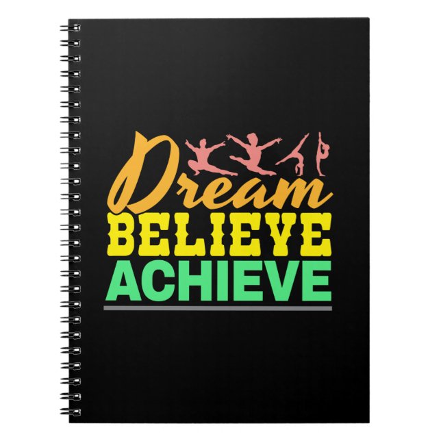 Carnet Citation de Dream Believe - Gymnastique féminine (Devant)