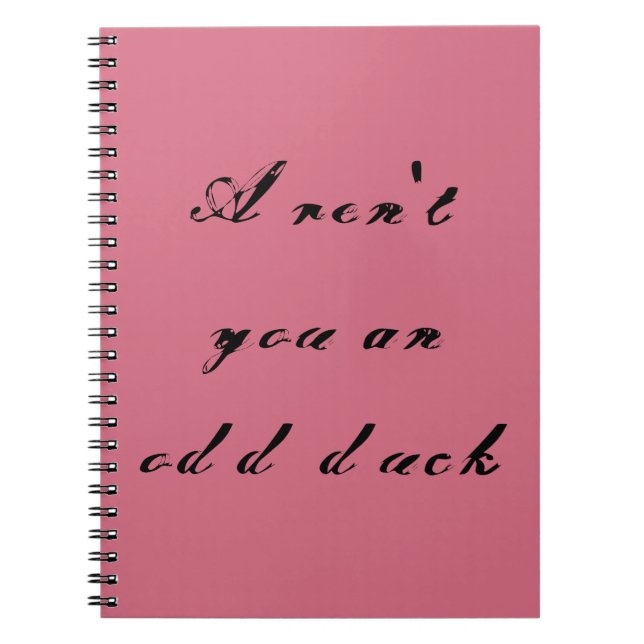 Carnet Citation de Felix d'arent noir orphelin vous un (Devant)