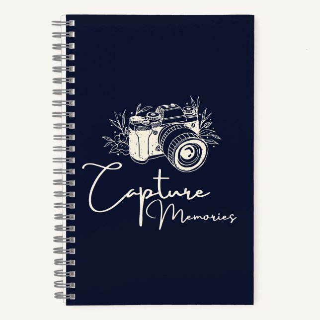 Carnet Citation de photographie Capture Memories (Recto)