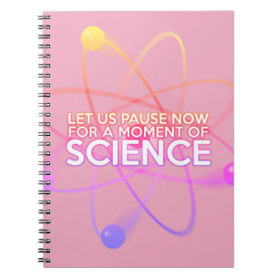 Carnet Citation de science amusante Modern Girl Rose