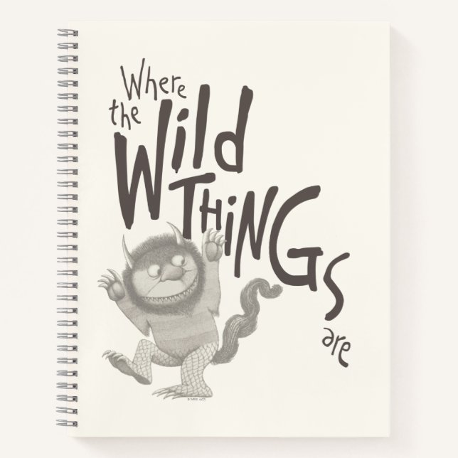 Carnet Citation de Where the Wild Things Are (Devant)