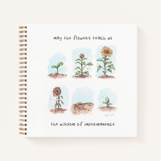 Carnet Citation des fleurs (Devant)