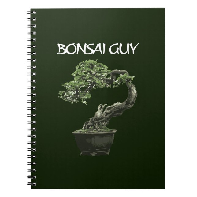 Carnet Citation drôle de Bonsaï Guy pour les amateurs de  (Devant)