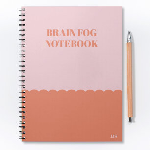 Carnet Citation Drôle de Brouillard de Cerveau Oubliable
