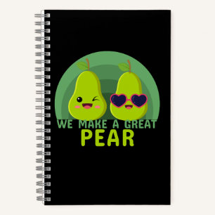 Carnet Citation drôle de fruit Kawaii