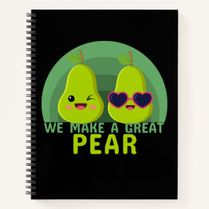 Carnet Citation drôle de fruit Kawaii
