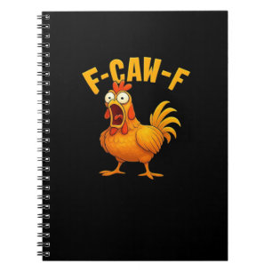 Carnet Citation drôle essentielle de poulet F-Caw-F