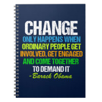 Citation du discours inspiré d'Obama Changement po