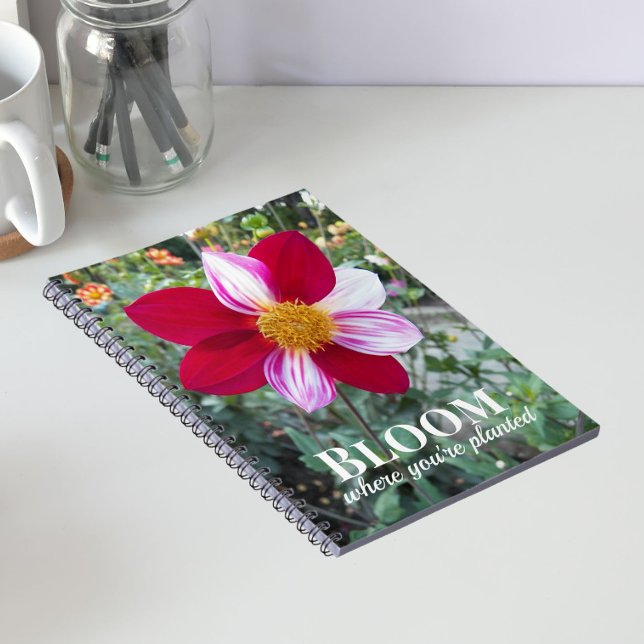 Carnet Citation Fleurir Où Vous Êtes Planté Floral (In Situ)