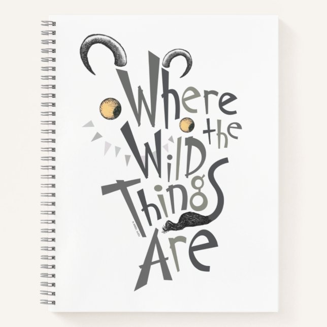 Carnet Citation graphique de Where the Wild Things Are (Devant)