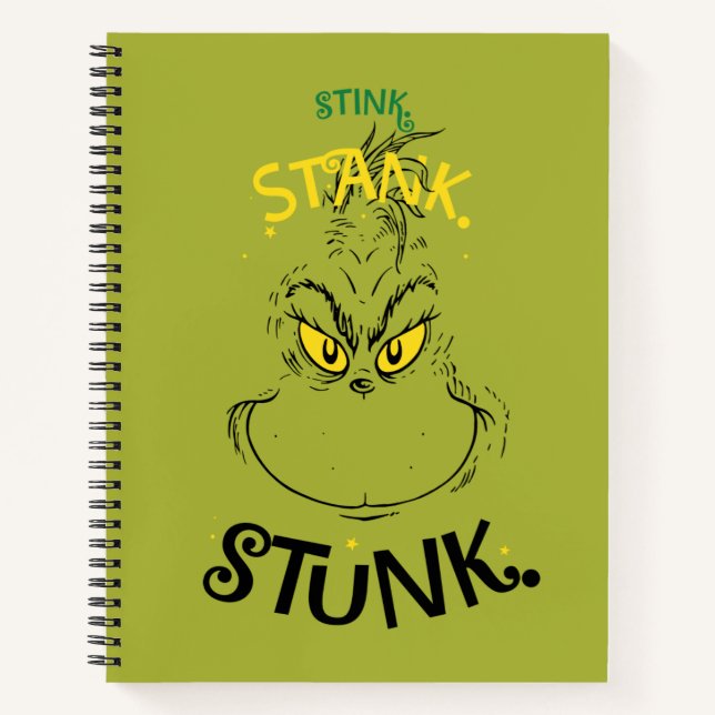Carnet Citation Grinch Mister Stink Stunk (Devant)
