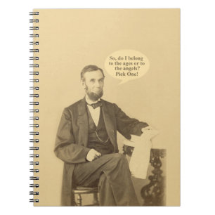 Carnet Citation historique de Lincoln Ages ou Angels