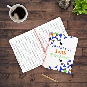 Carnet Citation Inspirante de Foi Colorée