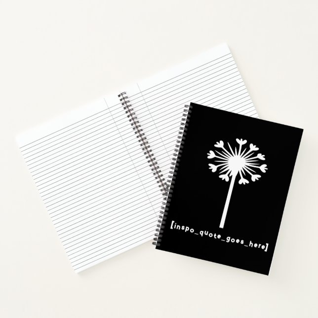Carnet Citation Inspirante Ici (Intérieur)