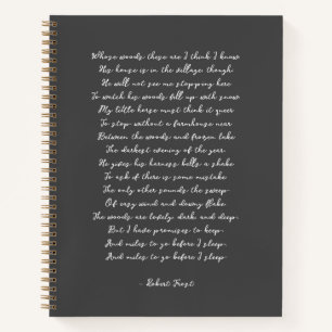 Carnet Citation Lyrique Personnalisée De Poème