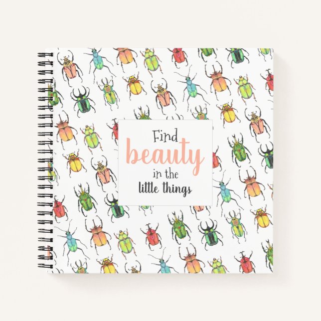 Carnet Citation Motivante Love Bugs (Devant)