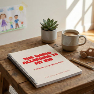 Carnet Citation pour enfant drôle personnalisée Humour de