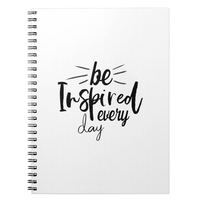 Carnet Citation pour être inspiré chaque jour (Devant)