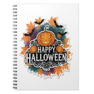 Carnet Citations amusantes et Éffrayantes d'Halloween Hap