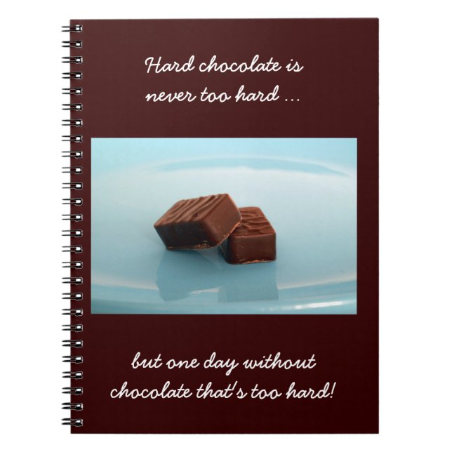 Carnet citations sur le chocolat (Devant)