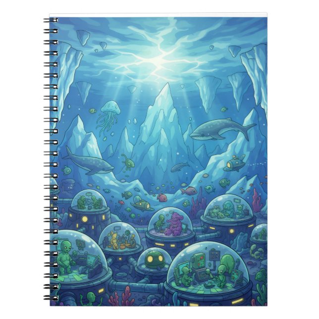 Carnet Cité extraterrestre sous-marine (Devant)