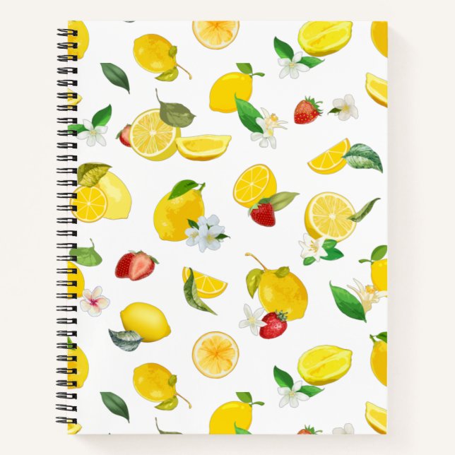 Carnet Citron & Fraise 2 (Devant)