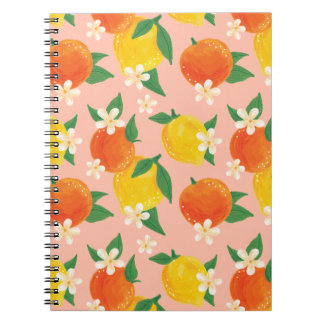 Carnet Citron Orange Petit Format