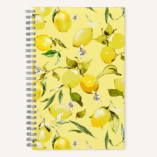 Carnet citrons aquarelle 16 (Recto)
