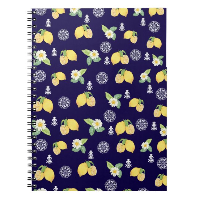Carnet Citrons d'été (Devant)
