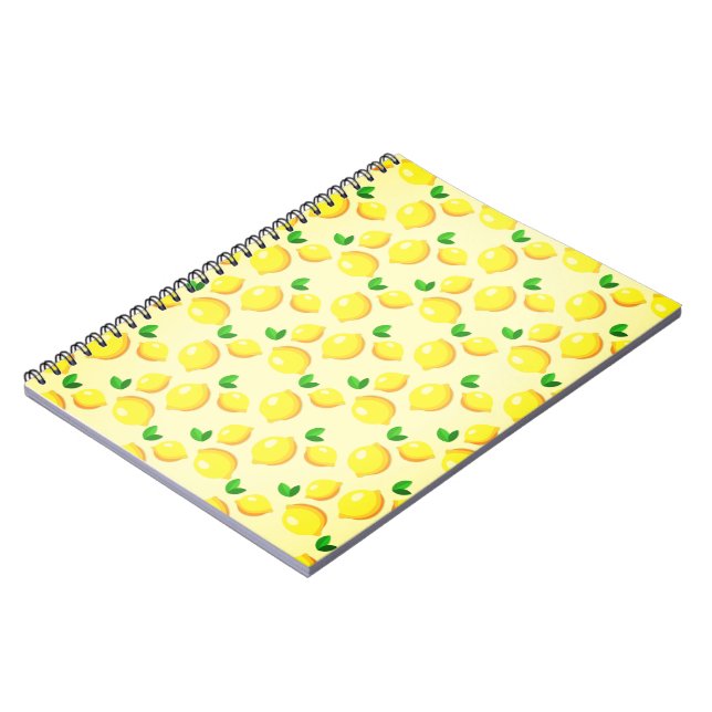 Carnet Citrons jaunes frais (Côté gauche)