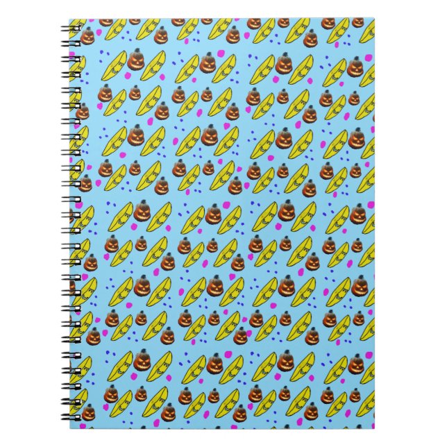 Carnet Citrouille et banane (Devant)