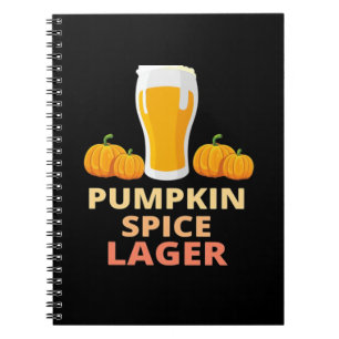 Carnet Citrouille Lager épice, Chemise épice Citrouille,