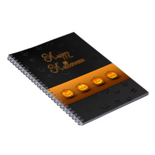 Carnet Citrouilles de Halloween Jack-o-Lantern