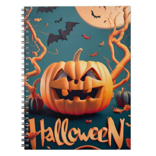 Carnet citrouilles d'Halloween