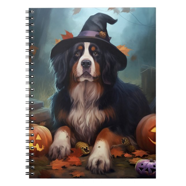 Carnet Citrouilles d'Halloween effrayantes de montagne be (Devant)