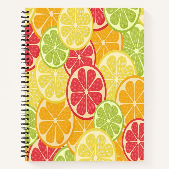 Carnet Citrus de dessin (Devant)