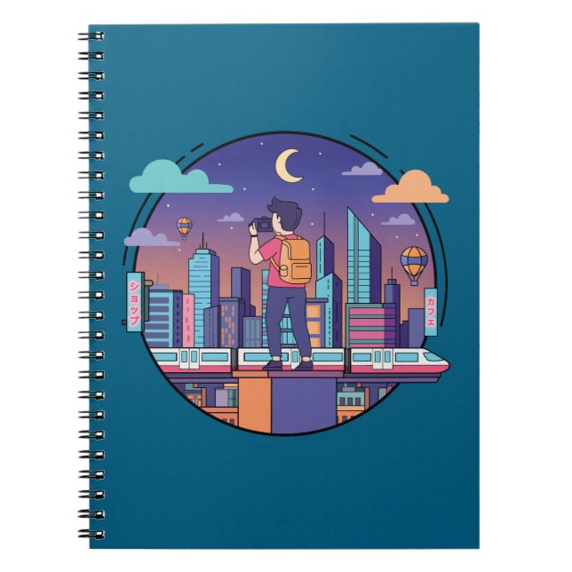 Carnet City Night Traveler (Devant)